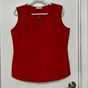 Nice blouse color red